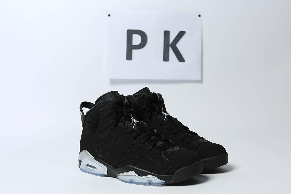 PK GOD Air Jordan 6 Retro Metallic Silver RETAIL MATERIALS READY TO SHIP